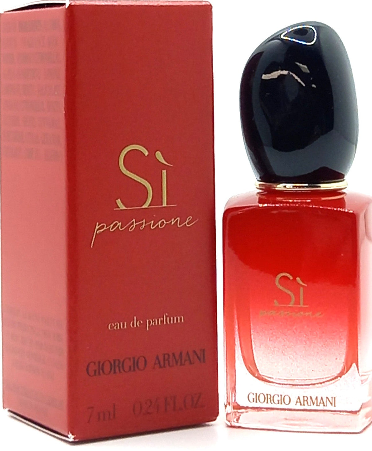GIORGIO ARMANI SI PASSIONE EAU DE PARFUM MINI SPLASH FOR WOMEN 0.24 Oz / 7 ml