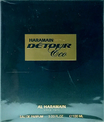 AL HARAMAIN DETOUR ECO EAU DE PARFUM SPRAY UNISEX 3.33 Oz / 100 ml BRAND NEW!!!