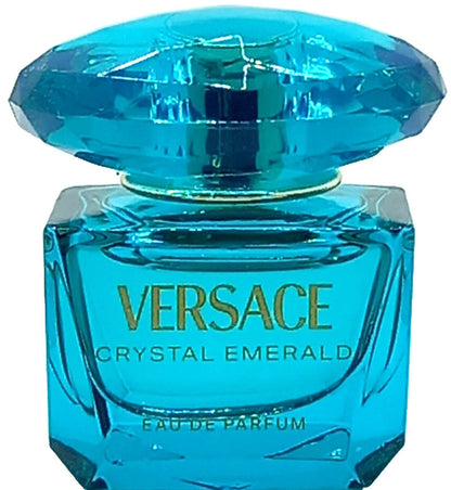 VERSACE CRYSTAL EMERALD EAU DE PARFUM MINI SPLASH 0.17 Oz / 5 ml TRAVEL SIZE!!!