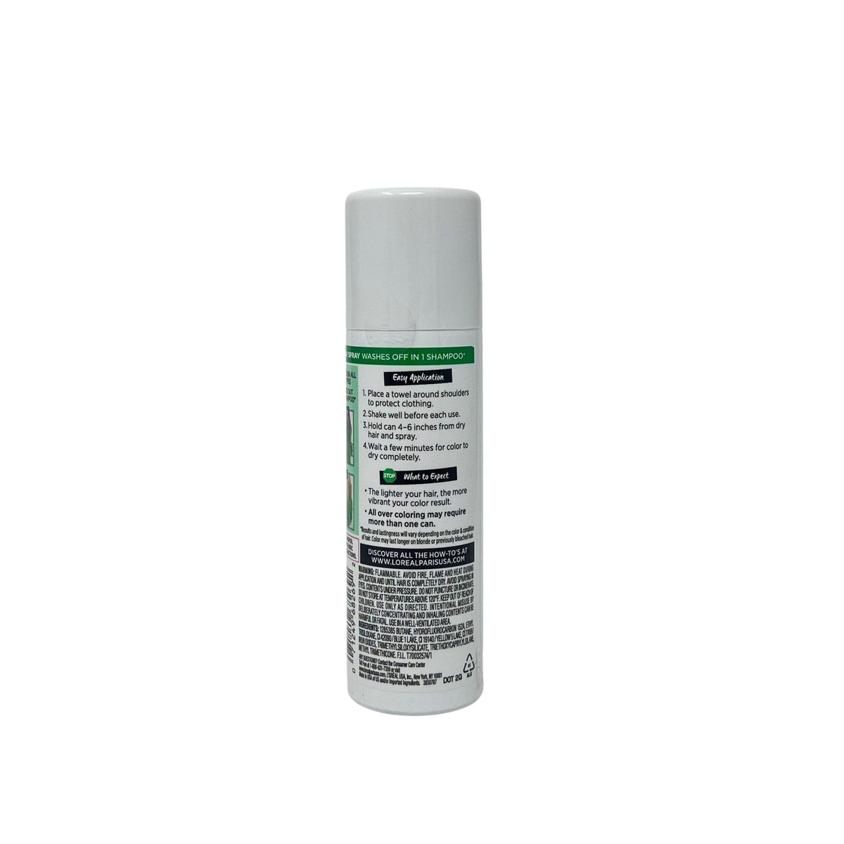 L’Oréal Paris Colorista Hair Makeup Temporary 1-Day Spray, #BrightGreen, 2 OZ