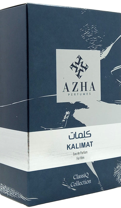 AZHA PERFUMES KALIMAT EAU DE PARFUM SPRAY FOR MEN 3.3 Oz / 100 ml BRAND NEW!!!