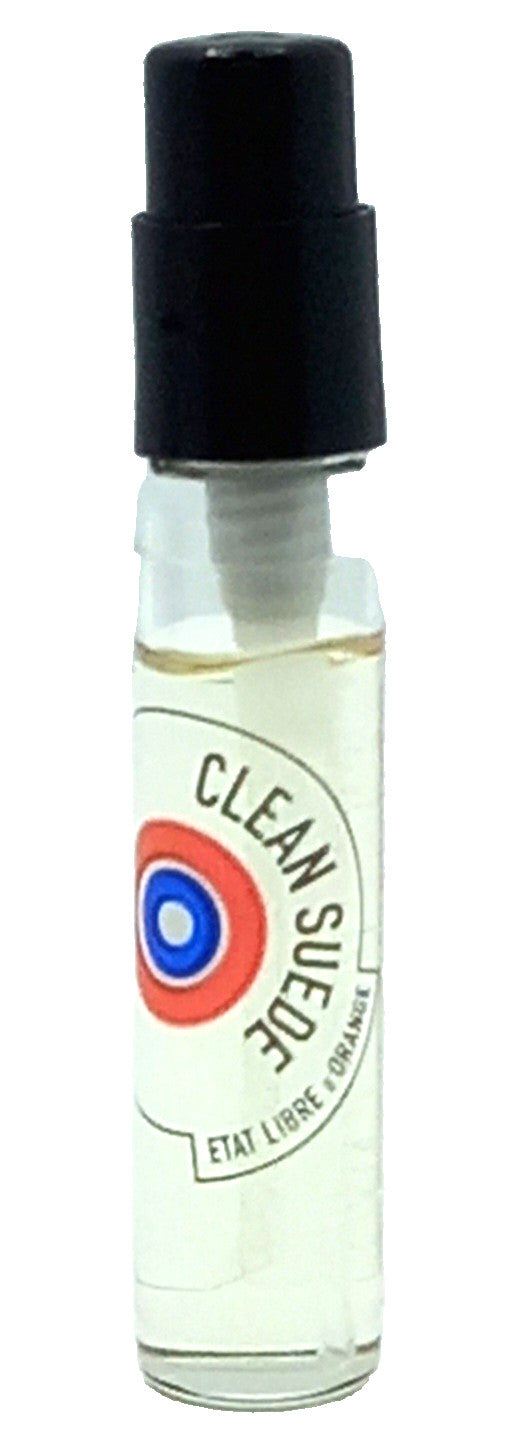 ETAT LIBRE D'ORANGE CLEAN SUEDE EAU DE PARFUM VIAL SPRAY UNISEX 0.06 Oz NEW!!!