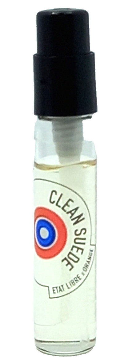 ETAT LIBRE D'ORANGE CLEAN SUEDE EAU DE PARFUM VIAL SPRAY UNISEX 0.06 Oz NEW!!!
