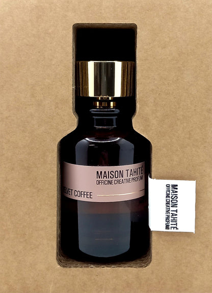 MAISON TAHITE VELVET COFFEE EAU DE PARFUM SPRAY UNISEX 3.33 Oz / 100 ml NEW!!!
