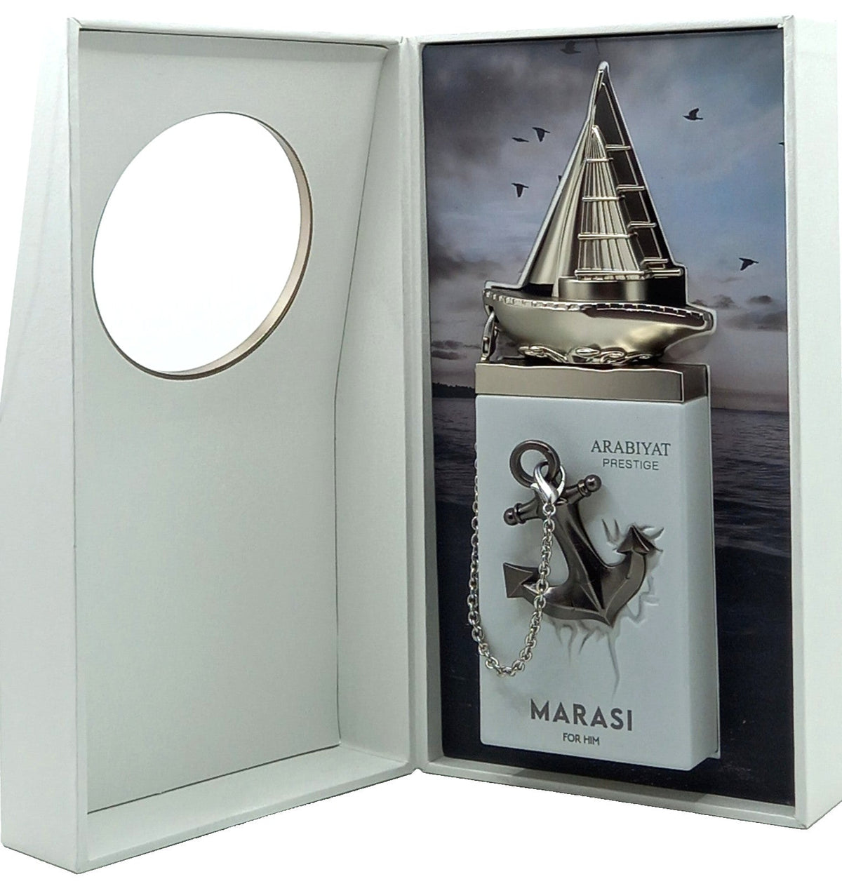 ARABIYAT PRESTIGE MARASI FOR HIM EAU DE PARFUM SPRAY FOR MEN 3.4 Oz / 100 ml NEW
