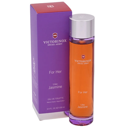 Swiss Army Victorinox Women Lilac Jasmine EDT Spray Women 3.4 oz