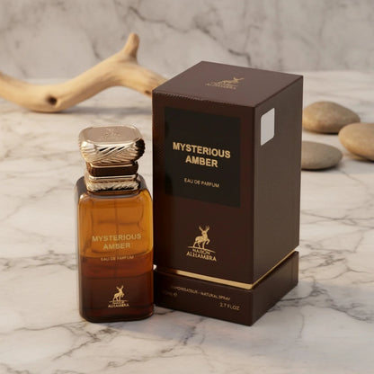 Maison Alhambra Mysterious Amber EDP Spray Unisex 2.7 oz 80ml New Box