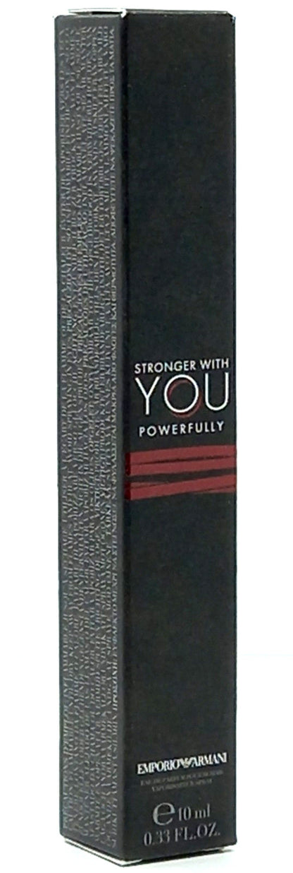 EMPORIO ARMANI STRONGER WITH YOU POWERFULLY EDP PEN SPRAY MEN 0.33 Oz / 10 ml