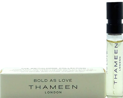 THAMEEN BOLD AS LOVE COLOGNE ELIXIR VIAL SPRAY UNISEX 0.07 Oz NEW MINI!!!
