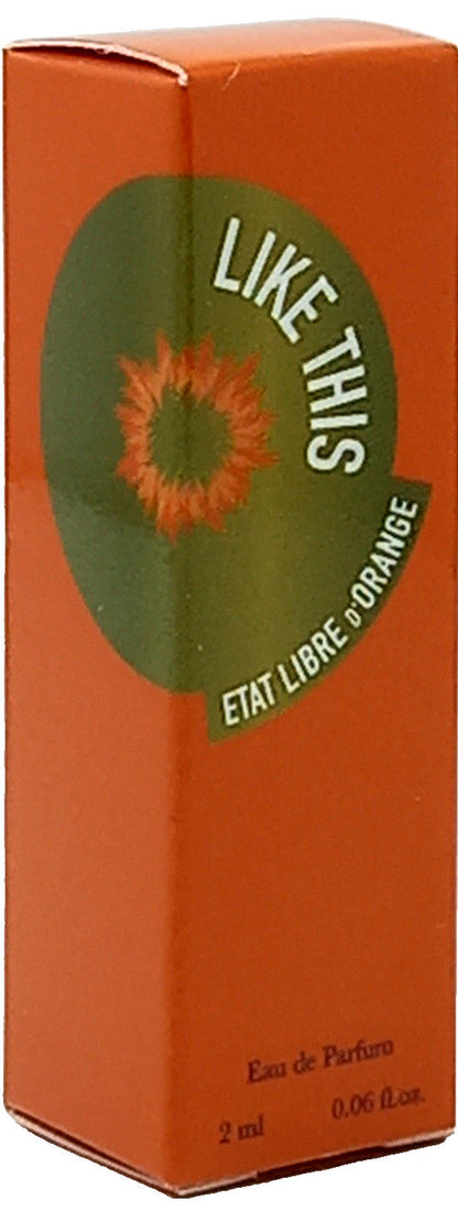 ETAT LIBRE D'ORANGE LIKE THIS TILDA SWINTON EDP VIAL SPRAY FOR WOMEN 0.06 Oz NEW