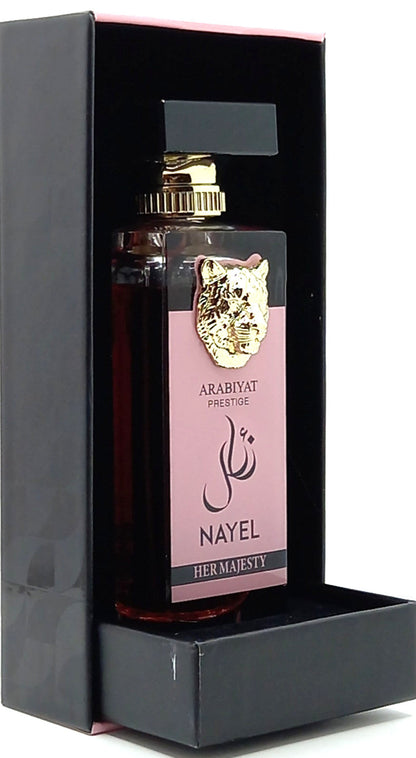 ARABIYAT PRESTIGE NAYEL HER MAJESTY EAU DE PARFUM SPRAY WOMEN 2.4 Oz / 70 ml NEW