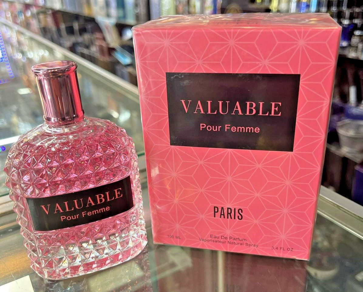 Valuable Pour Femme by Secret Plus 3.4 oz 100 ml Eau de Parfum EDP NEW IN BOX