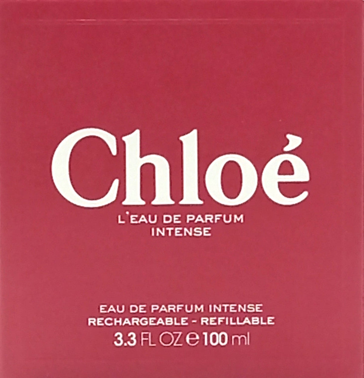 CHLOE L'EAU DE PARFUM INTENSE EAU DE PARFUM SPRAY UNISEX 3.3 Oz / 100 ml NEW!!!
