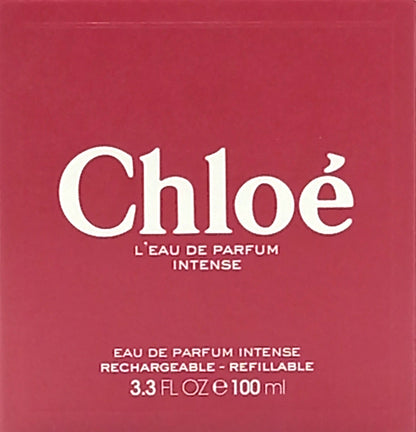 CHLOE L'EAU DE PARFUM INTENSE EAU DE PARFUM SPRAY UNISEX 3.3 Oz / 100 ml NEW!!!