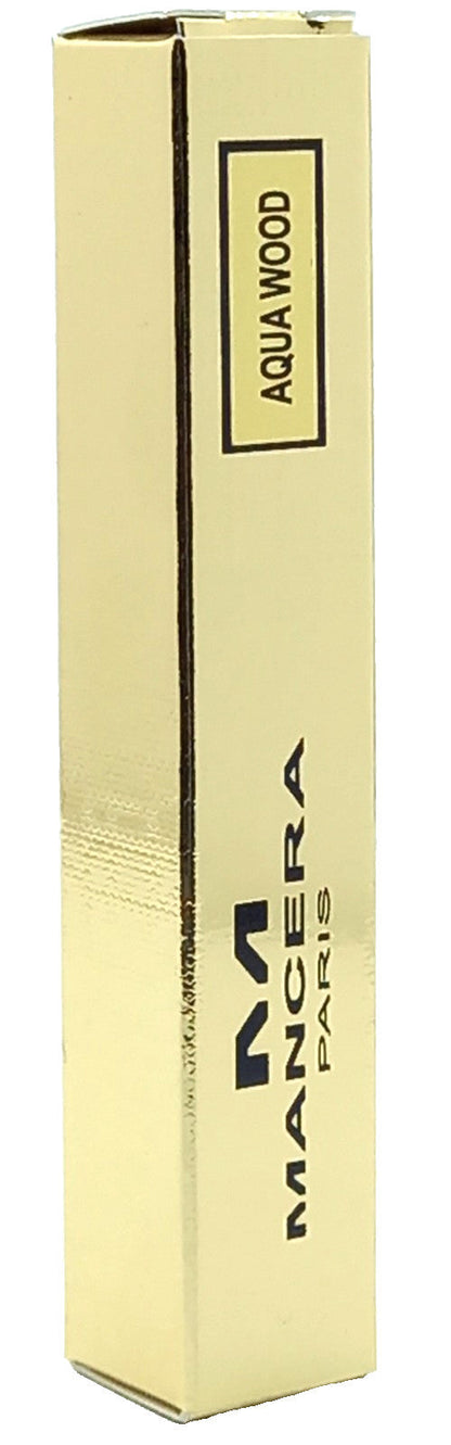 MANCERA AQUA WOOD EAU DE PARFUM PEN SPRAY FOR MEN 0.28 Oz / 8 ml TRAVEL SIZE!!!