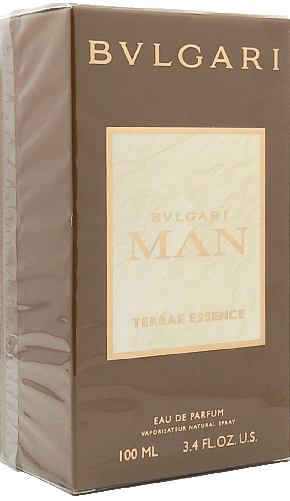 BVLGARI MAN TERRAE ESSENCE EAU DE PARFUM SPRAY FOR MEN 3.4 Oz / 100 ml BRAND NEW