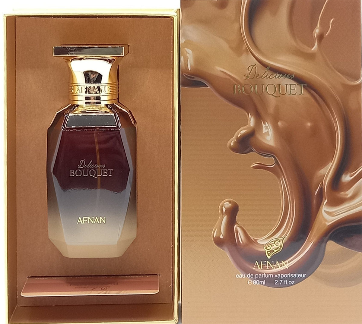 AFNAN DELICIOUS BOUQUET EAU DE PARFUM SPRAY FOR WOMEN 2.7 Oz / 80 ml BRAND NEW!
