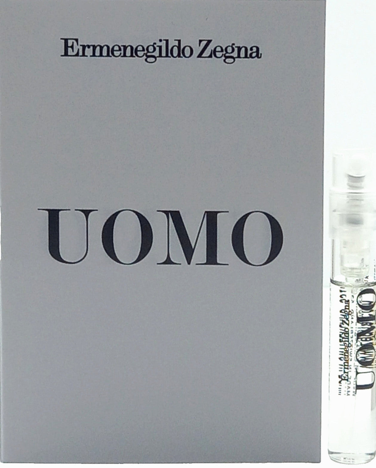 ERMENEGILDO ZEGNA UOMO EDT VIAL SPRAY MEN 0.05 Oz / 1.5 ml TRAVEL SAMPLE SIZE!!!