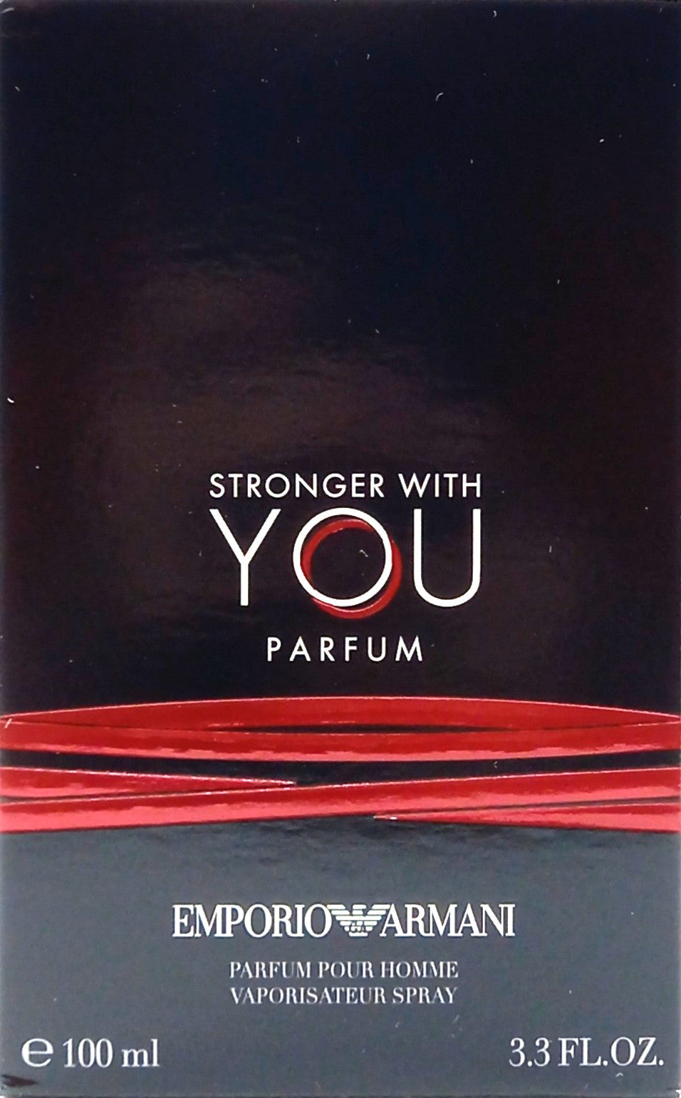 EMPORIO ARMANI STRONGER WITH YOU PARFUM SPRAY FOR MEN 3.3 Oz / 100 ml BRAND NEW!