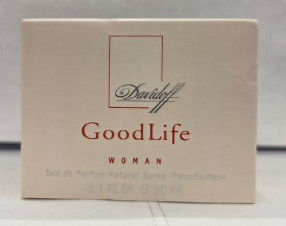 DAVIDOFF GOOD LIFE  WOMEN EAU DE PARFUM 1.7 oz / 50 ml Spray NIB