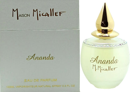 M. MICALLEF ANANDA EAU DE PARFUM SPRAY FOR WOMEN 3.3 Oz / 100 ml BRAND NEW!!!