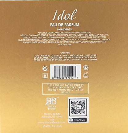 BHARARA IDOL EAU DE PARFUM SPRAY FOR WOMEN 3.4 Oz / 100 ml BRAND NEW ITEM!!!