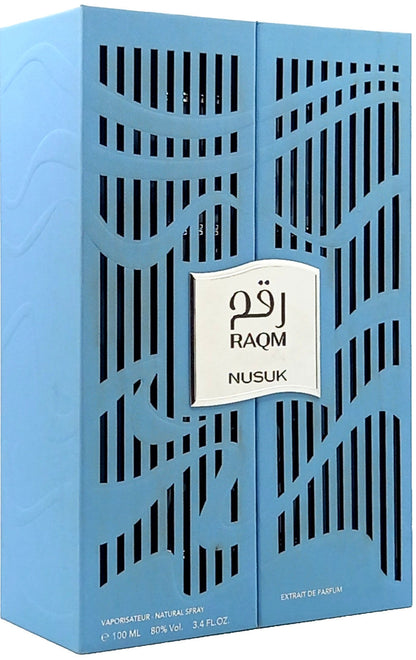 NUSUK RAQM EXTRAIT DE PARFUM SPRAY UNISEX 3.4 Oz / 100 ml BRAND NEW ITEM!!!
