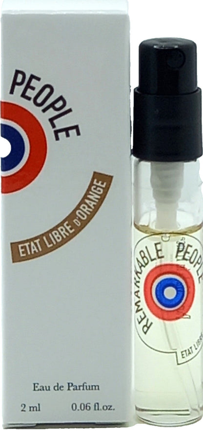 ETAT LIBRE D'ORANGE REMARKABLE PEOPLE EAU DE PARFUM VIAL SPRAY UNISEX 0.06 Oz!!!