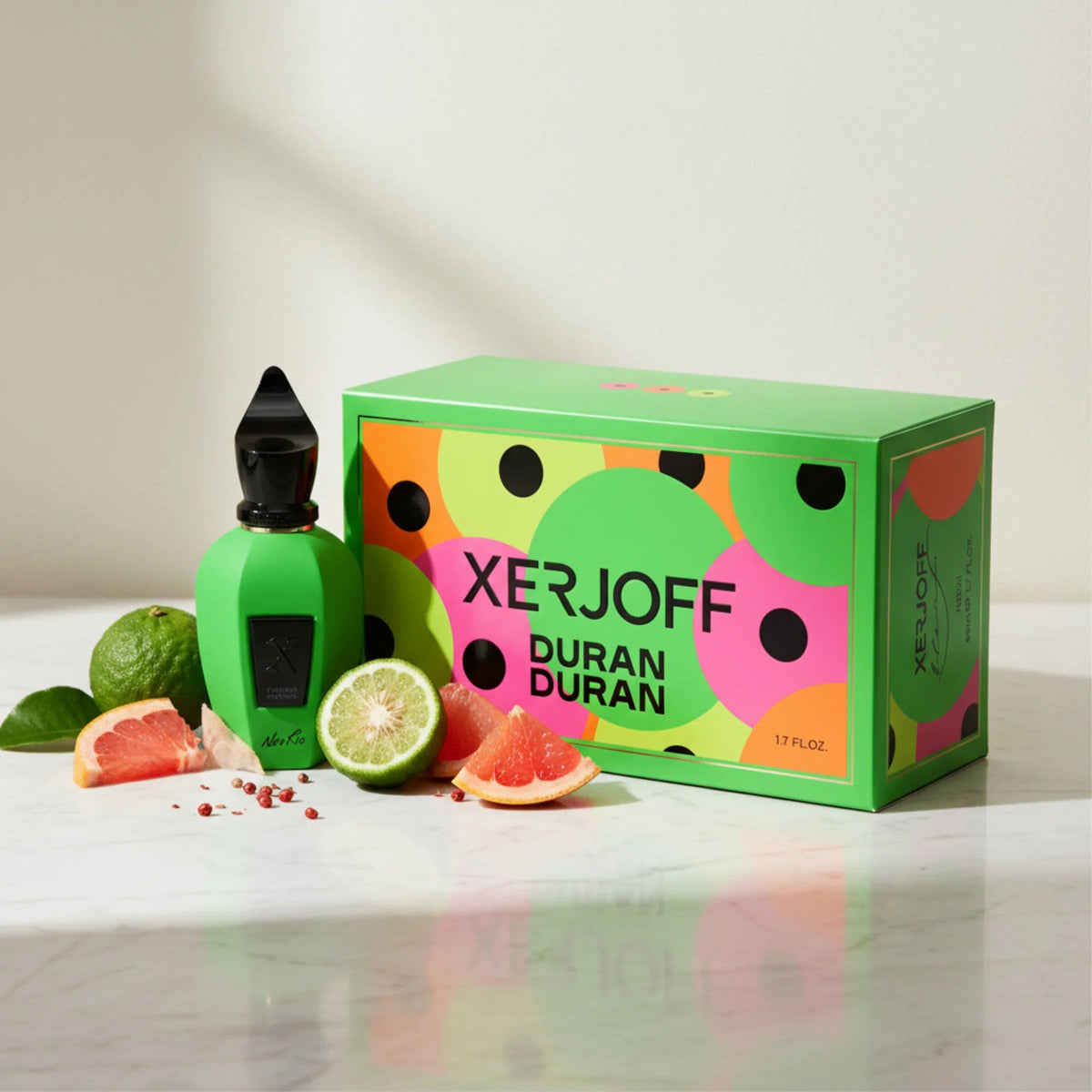 Xerjoff Duran Neorio Fluo Green EDP Spray, Unisex, 1.7 oz 50ml New Box