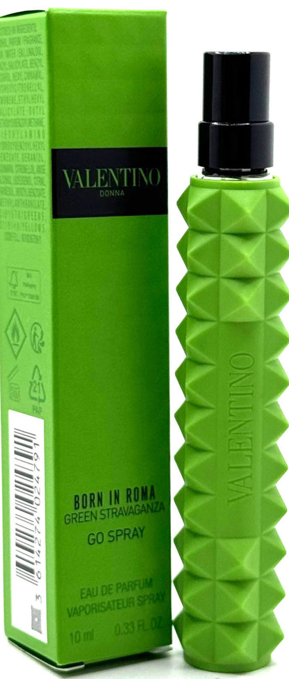 VALENTINO DONNA BORN IN ROMA GREEN STRAVAGANZA EDP SPRAY WOMEN 0.33 Oz / 10 ml