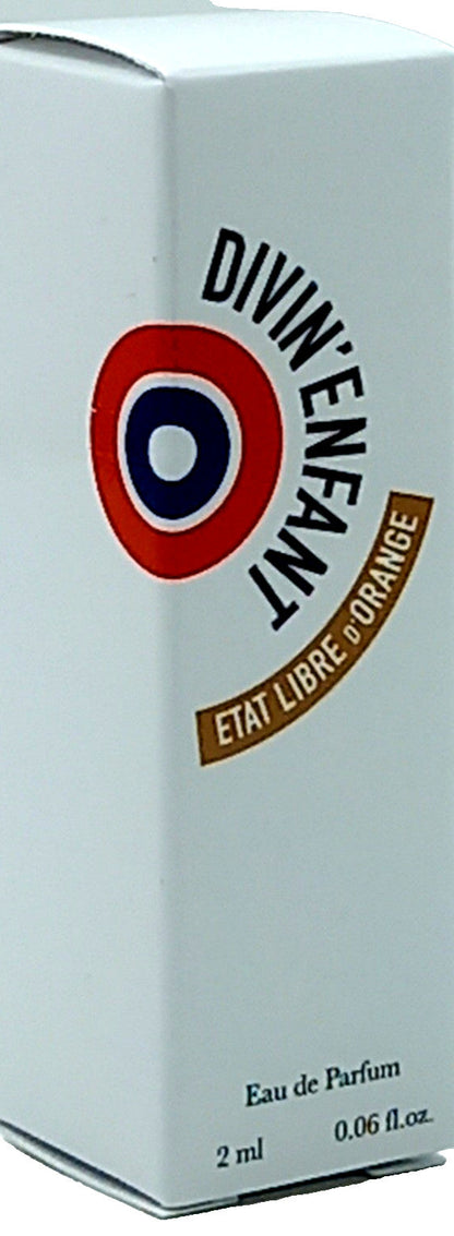 ETAT LIBRE D'ORANGE DIVIN ENFANT EAU DE PARFUM VIAL SPRAY UNISEX 0.06 Oz NEW!!!