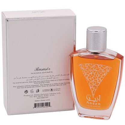 Rasasi Aneen EDP Spray, Unisex, 3.38 oz 100ml New Box