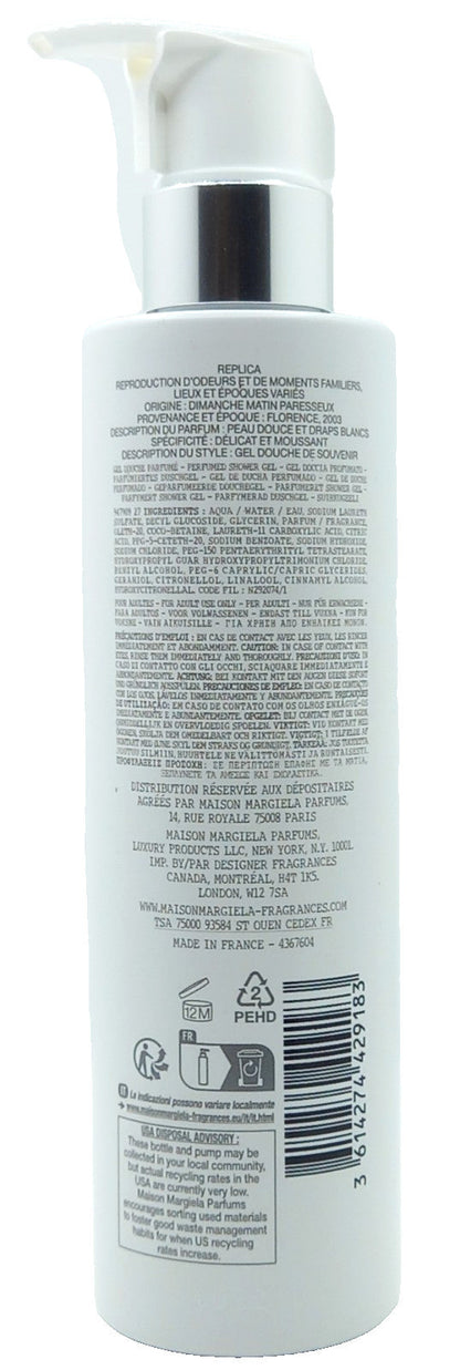MAISON MARGIELA REPLICA LAZY SUNDAY MORNING SHOWER GEL UNISEX 6.7 Oz / 200 ml