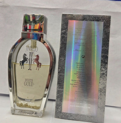 Jivago White Gold by Ilana Jivago  Parfum Spray 3.4 oz / 100 ml  AS SHOWN IN PIC
