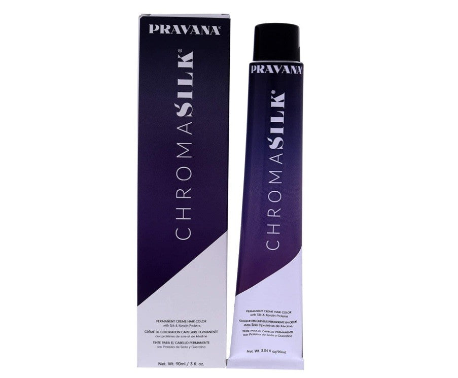 Pravana ChromaSilk Creme Hair Color - 5.11 Light Intense Ash Brown 3 oz