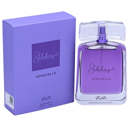 Rasasi Shuhrah Sensuelle Eau de Parfum Spray for Women 3.0 oz