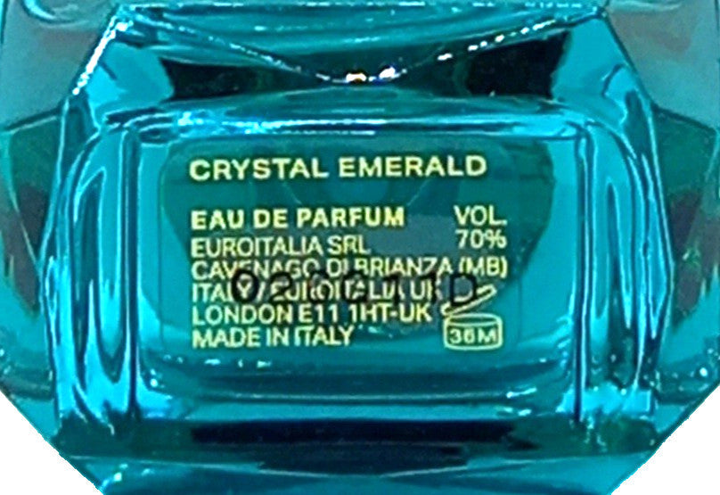 VERSACE CRYSTAL EMERALD EAU DE PARFUM MINI SPLASH 0.17 Oz / 5 ml TRAVEL SIZE!!!
