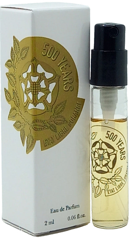 ETAT LIBRE D'ORANGE 500 YEARS EAU DE PARFUM VIAL SPRAY UNISEX 0.06 Oz NEW!!!
