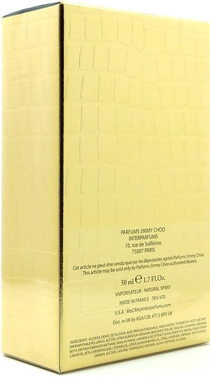 JIMMY CHOO MAN PARFUM SPRAY FOR MEN 1.7 Oz / 50 ml BRAND NEW SEALED IN BOX!!!