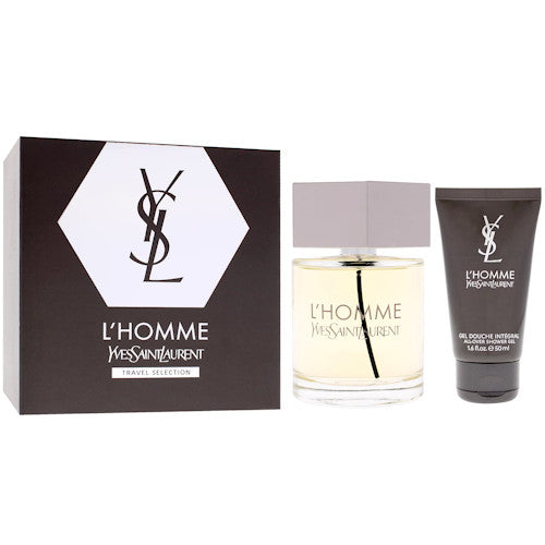 L'Homme by YSL Gift Set 3.3 oz Cologne + 1.6 oz Shower Gel for Men New In Box
