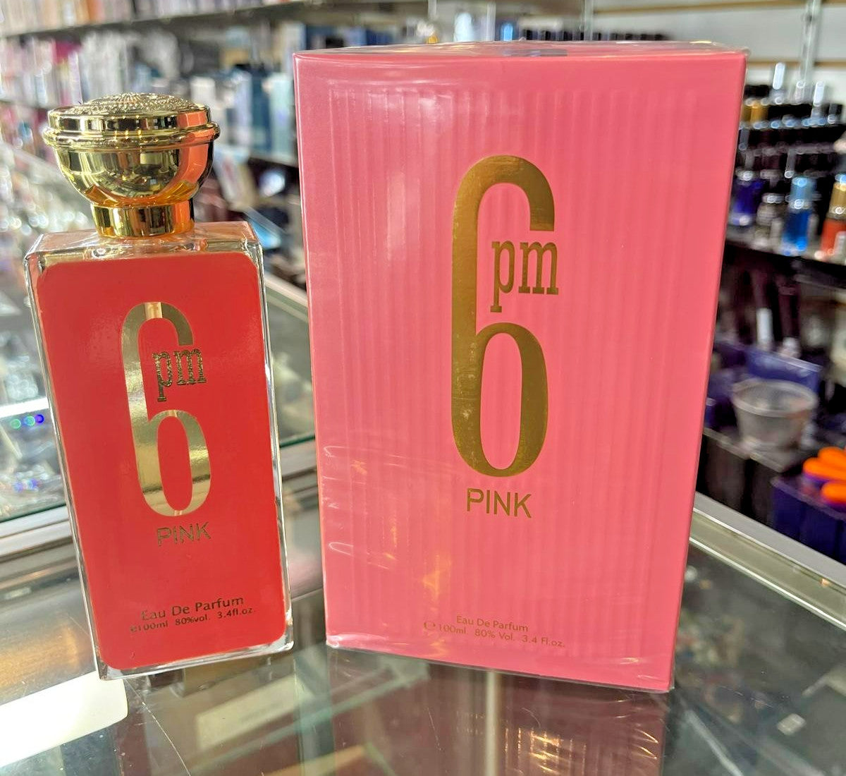 6 PM PINK by Secret Plus 3.4 oz 100 ml Eau de Parfum EDP for Women NEW IN BOX