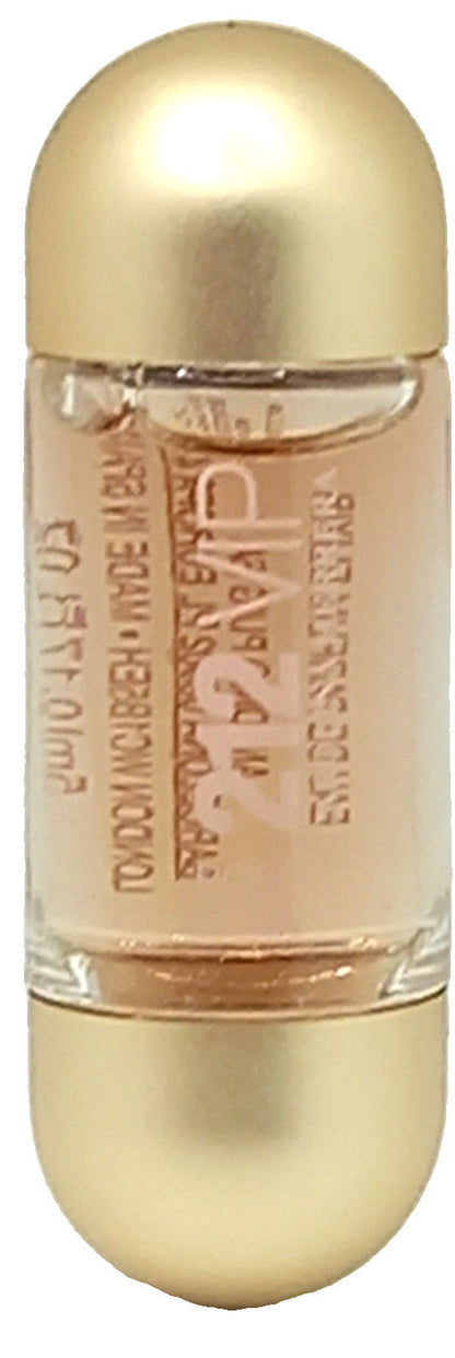 CAROLINA HERRERA 212 VIP ROSE ELIXIR EDP MINI SPLASH WOMEN 0.17 Oz / 5 ml TRAVEL