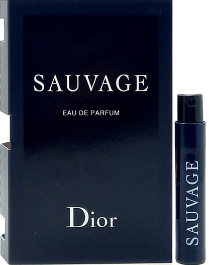 DIOR SAUVAGE EAU DE PARFUM VIAL SPRAY MEN 0.03 Oz / 1 ml BRAND NEW TRAVEL SIZE!