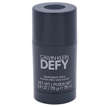 Calvin Klein Defy Deodorant Stick (Alcohol-Free) for Men, 2.4 oz / 75 ml