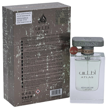 Lattafa Atlas Eau de Parfum Spray Unisex 1.85 oz (55 ml) New Retail Box