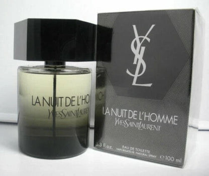 Yves Saint Laurent YSL La Nuit de L'Homme Eau De Toilette spray Men 3.3 oz