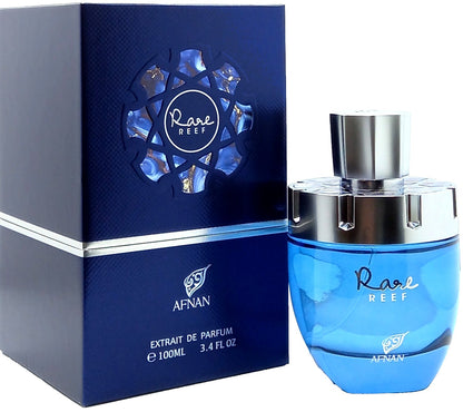 AFNAN RARE REEF EXTRAIT DE PARFUM SPRAY UNISEX 3.4 Oz / 100 ml BRAND NEW ITEM!!!