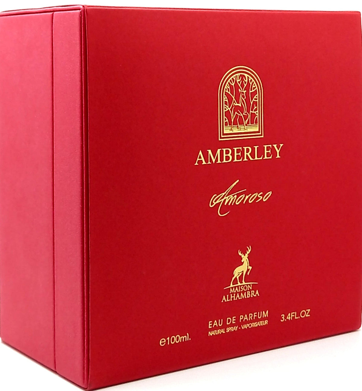 MAISON ALHAMBRA AMBERLEY AMOROSO EAU DE PARFUM SPRAY UNISEX 3.4 Oz / 100 ml NEW!