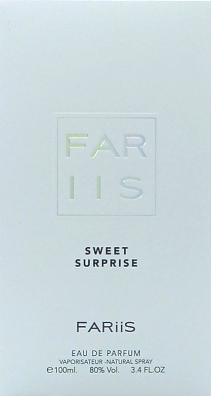 FARIIS SWEET SURPRISE EAU DE PARFUM SPRAY FOR WOMEN 3.4 Oz / 100 ml BRAND NEW!!!