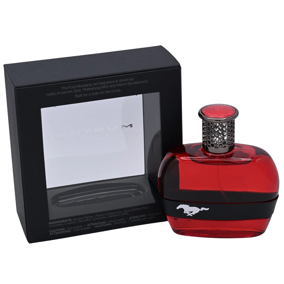 Ford Mustang Red by Mustang cologne for men EDT 3.3 / 3.4 New in Box